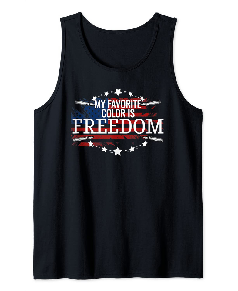 My Favorite Color is Freedom Tank Top
