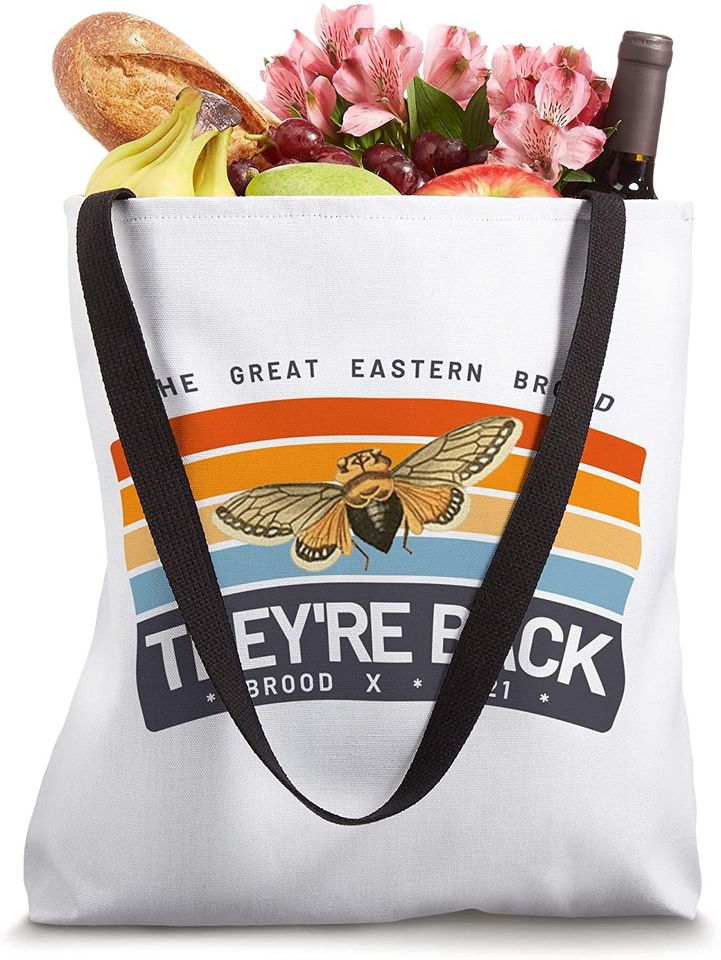 Cicada Unisex Tote Bag The Great Eastern Brood 2021 They're Back