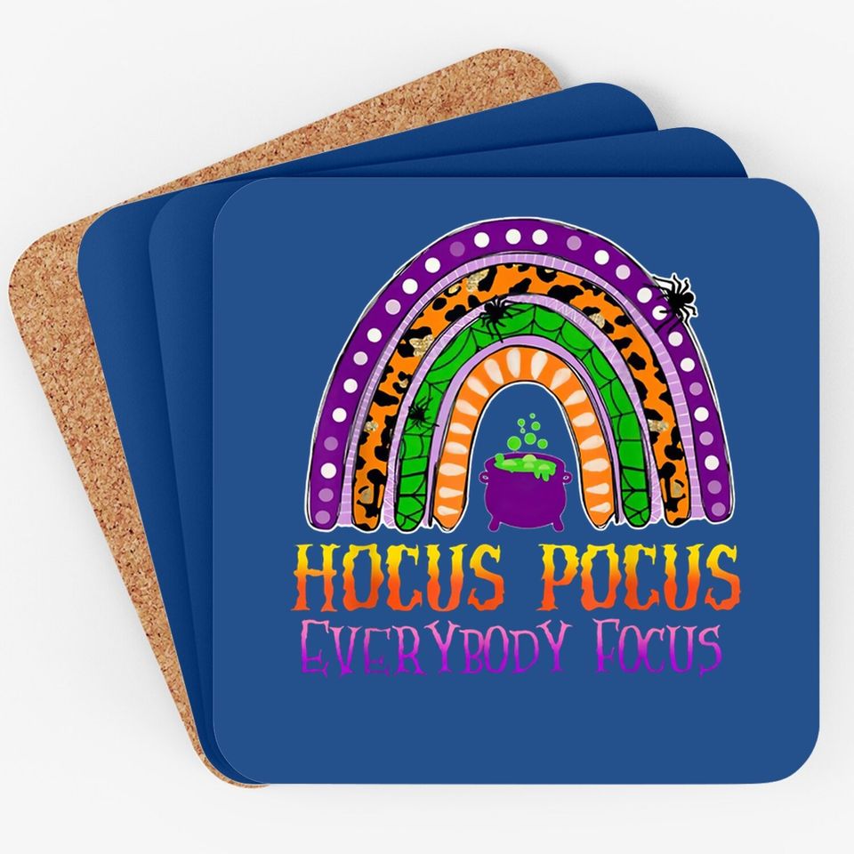 Hocus Pocus Everybody Focus Coaster