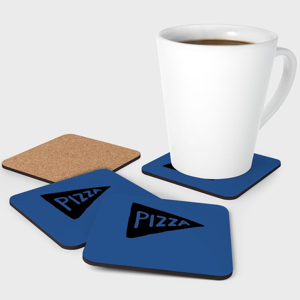 Pizza Party Graphic Coaster