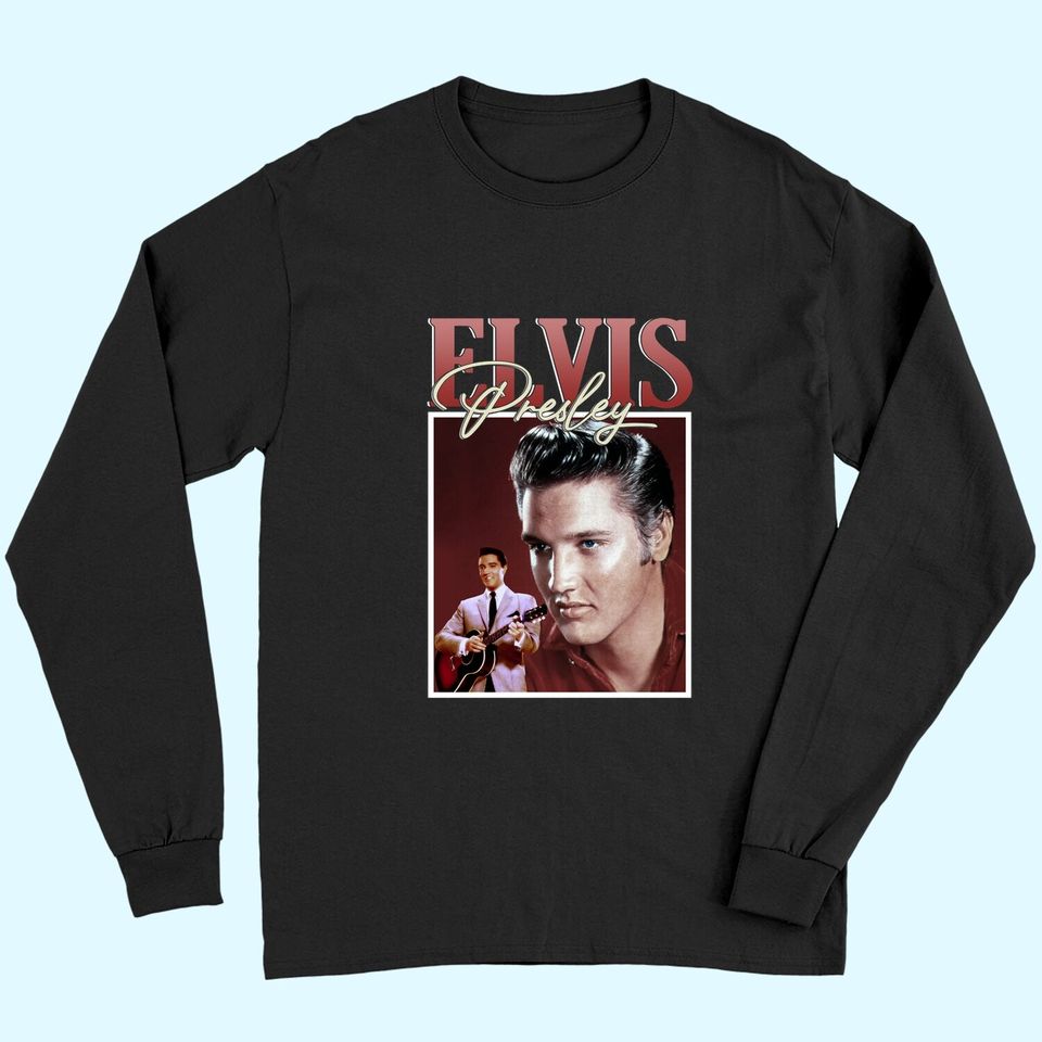 Elvis Presley Vintage Singer Long Sleeves