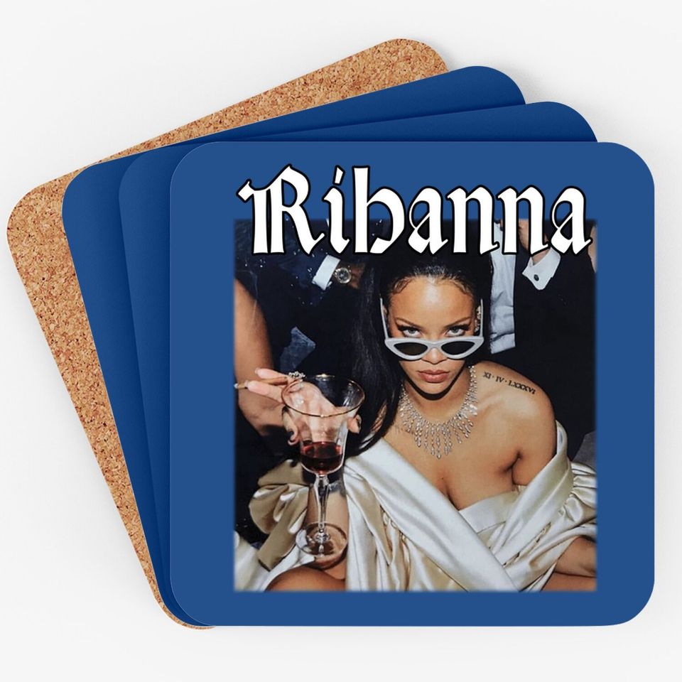 Rihanna Singer Coaster