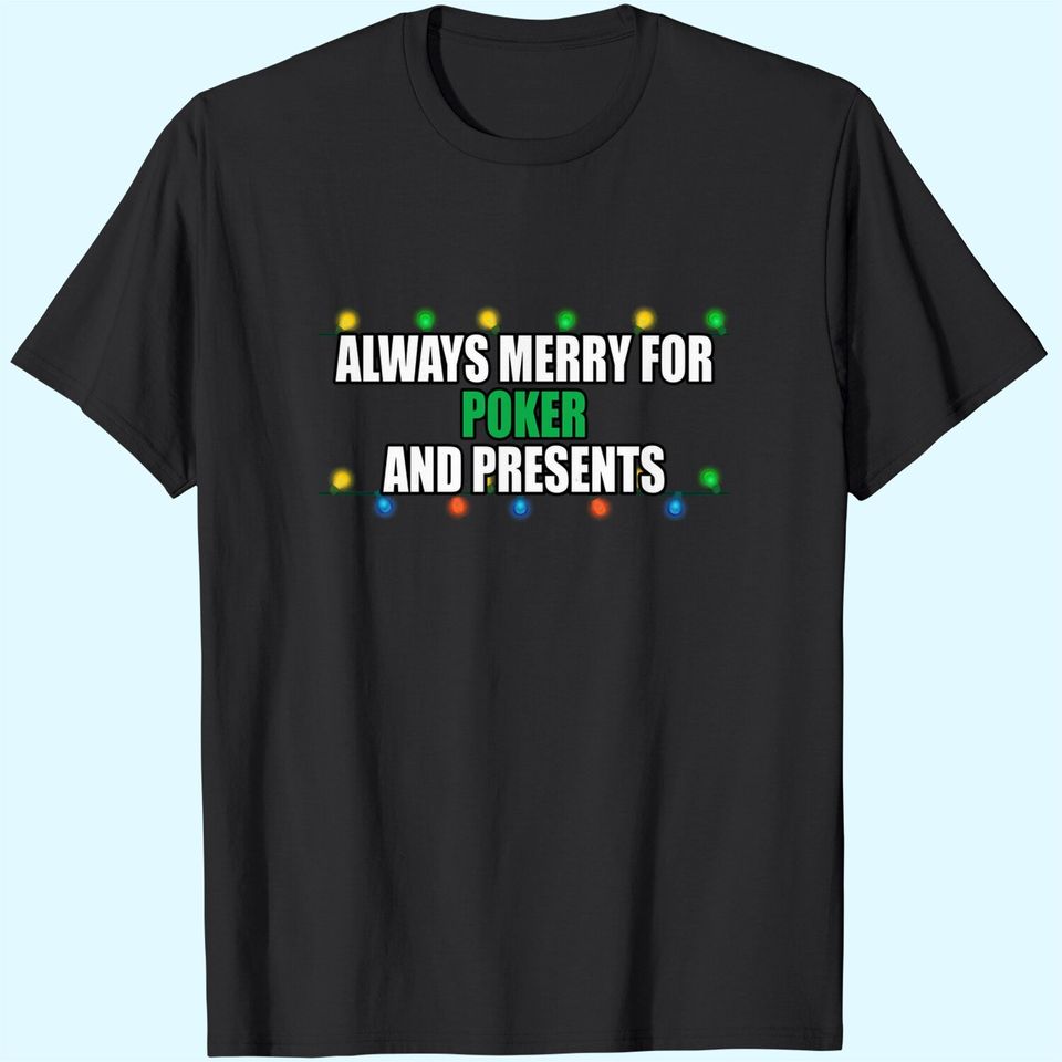 Poker Christmas Classic T-Shirts