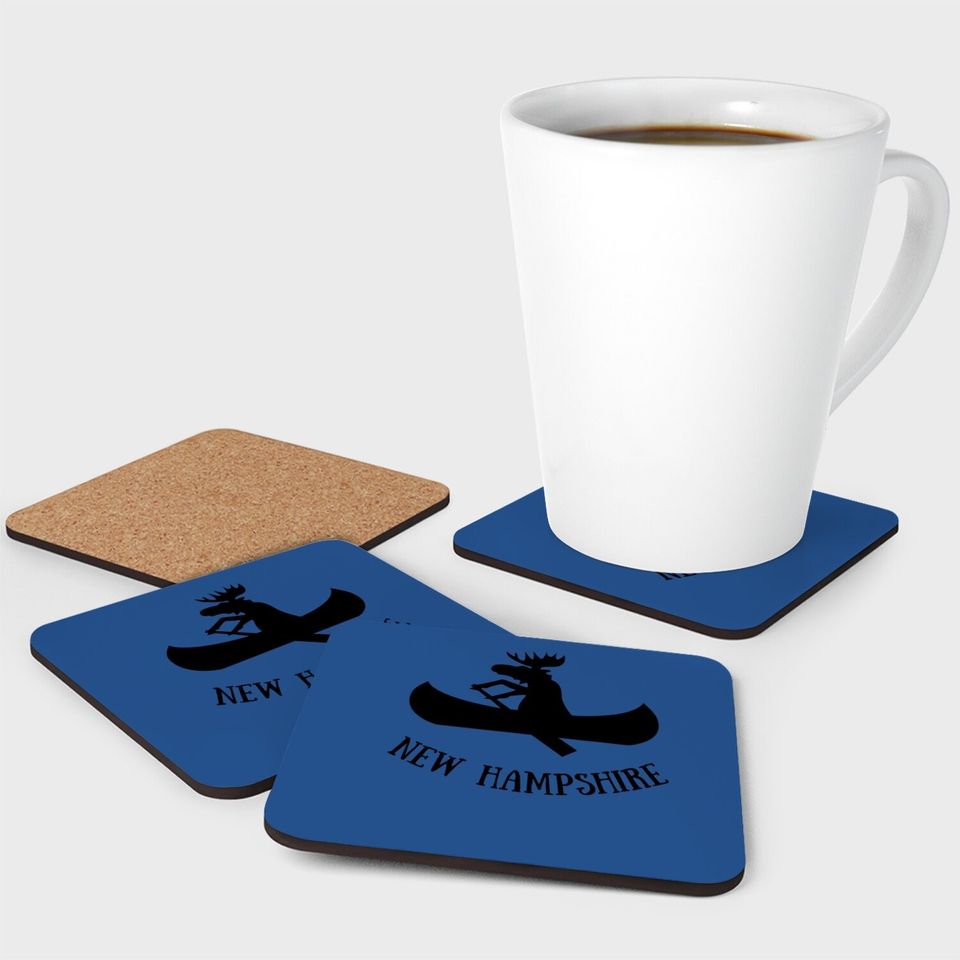 New Hampshire Moose Canoe Vacation Coaster