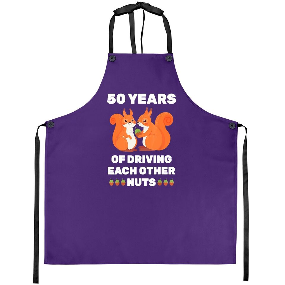25th 25-year Wedding Anniversary Funny Couple For Him Her Apron