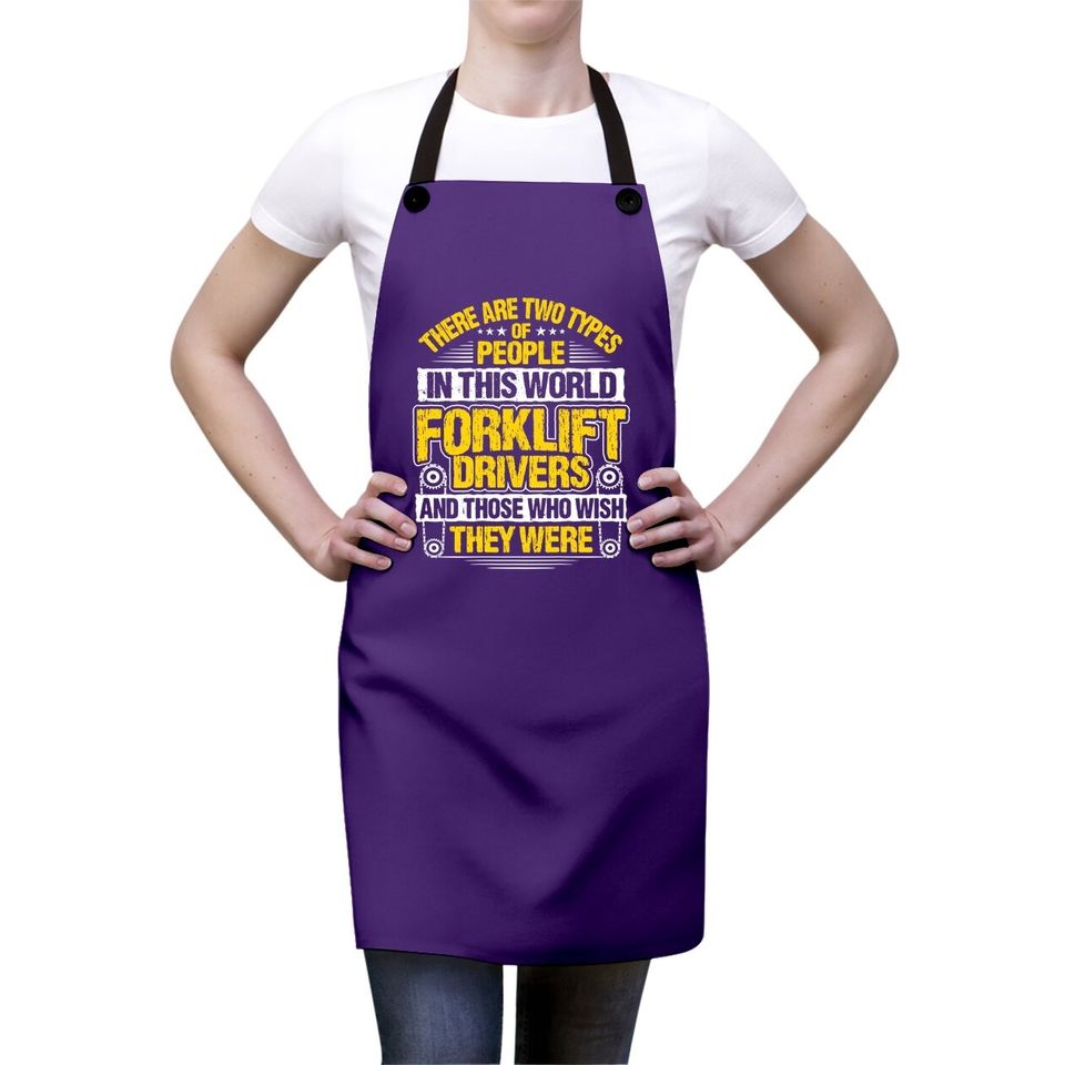 Forklift Operator Two Types Forklift Driver Apron