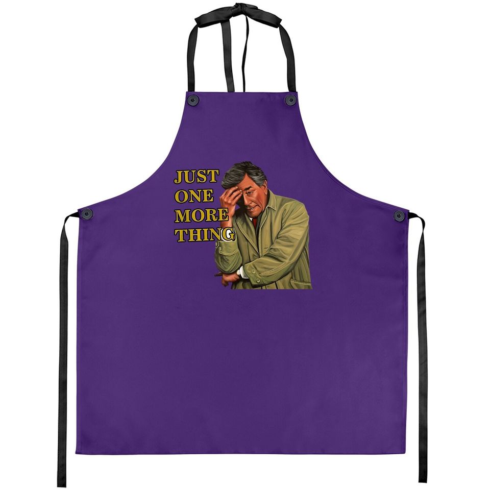 Columbo Just One More Thing Detective Apron
