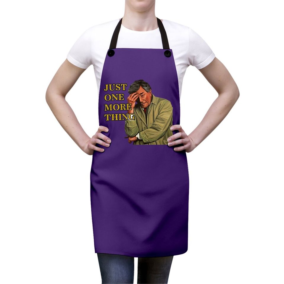 Columbo Just One More Thing Detective Apron