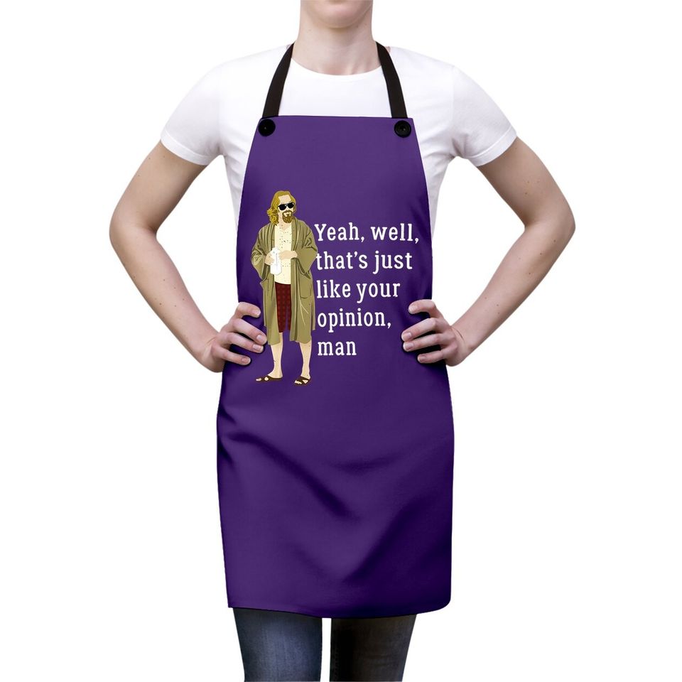 The Big Lebowski The Dude Yeah Apron