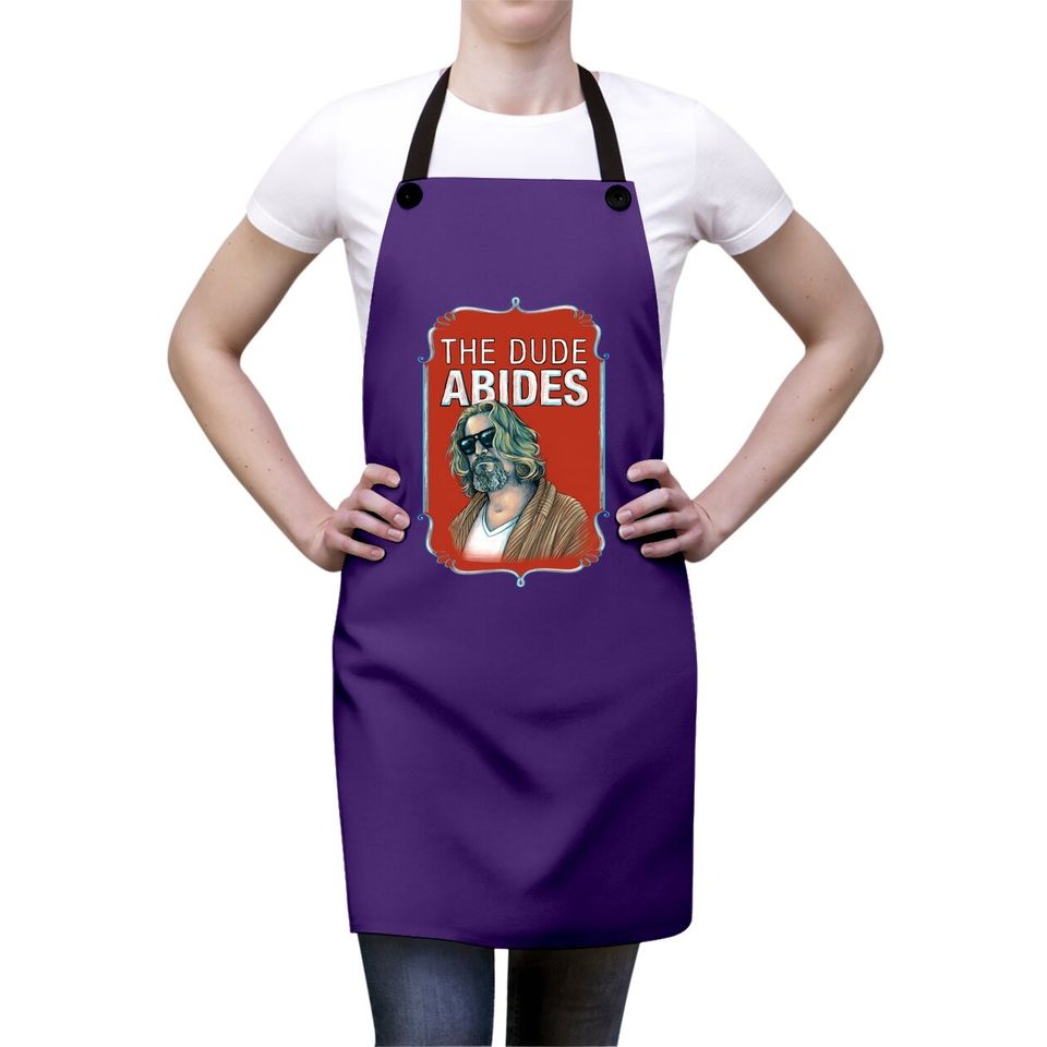 The Big Lebowski The Dude Abides Apron