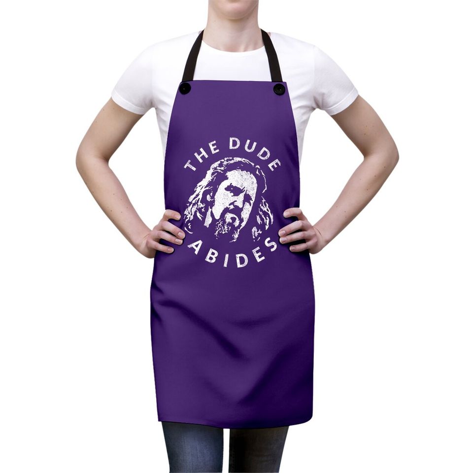 The Big Lebowski The Dude Abides  apron