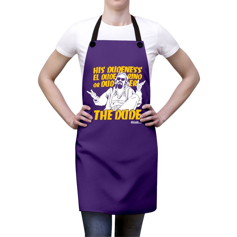 The Big Lebowski The Dude  apron