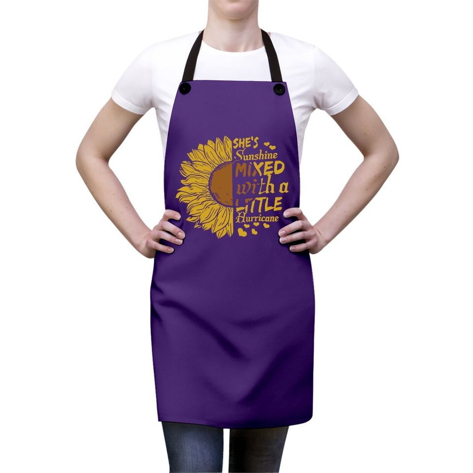 Cicy Bell Cute Sunflower Graphic Apron