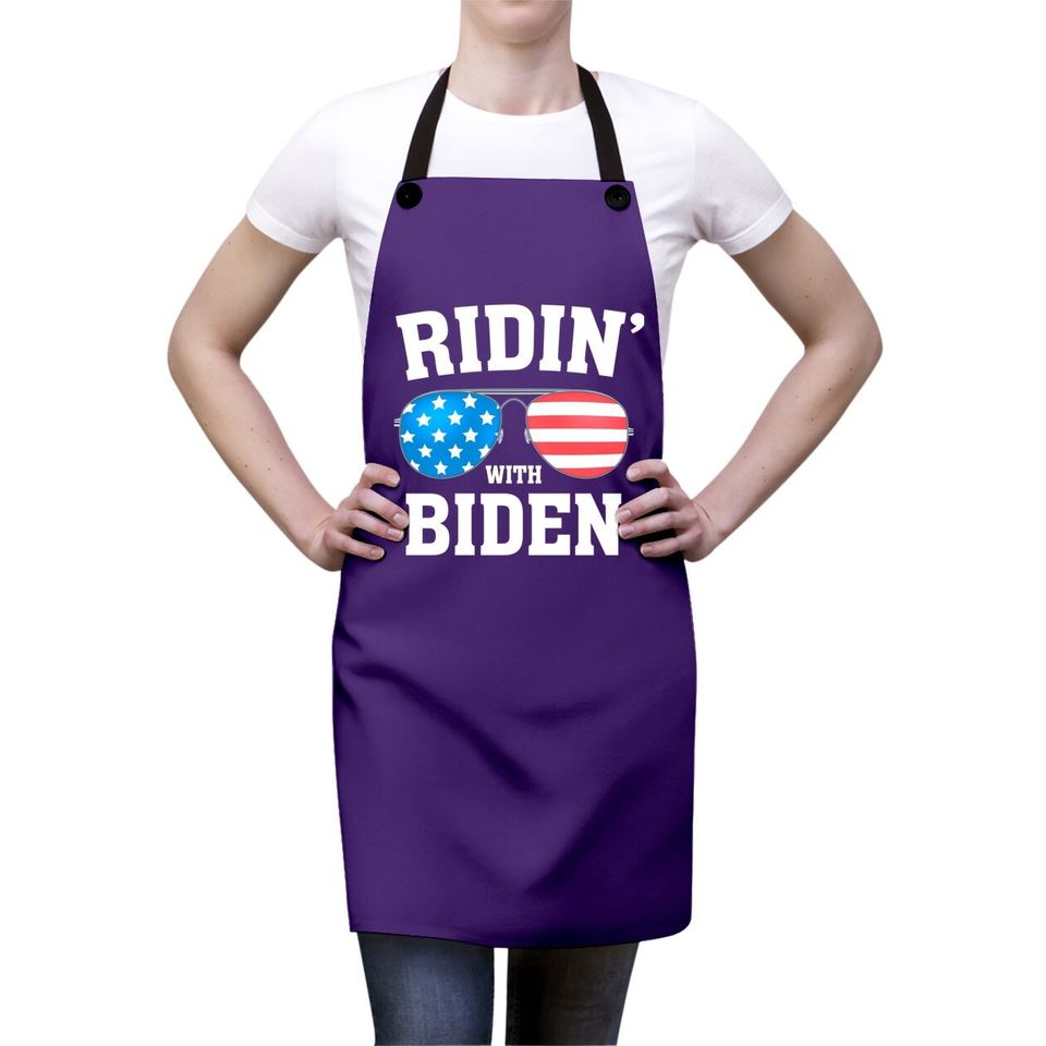 Joe Biden Kamala Harris 2020 - Ridin' With - Liberal Apron