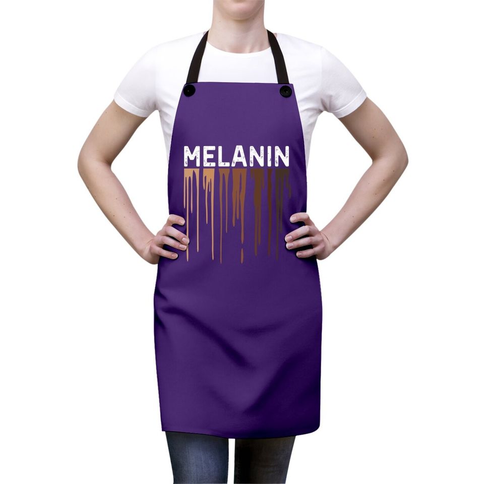 Drippin Melanin Apron For Pride Apron