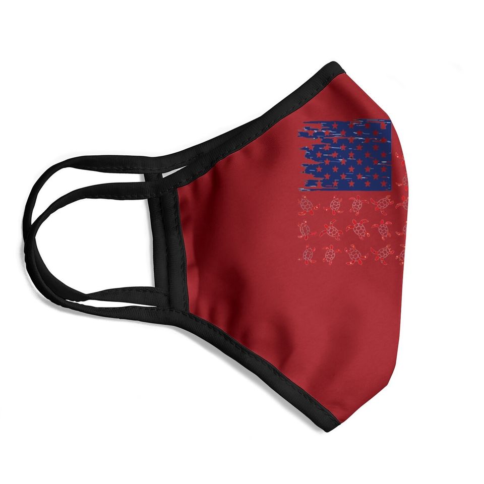 Turtle Flag Classic Face Mask