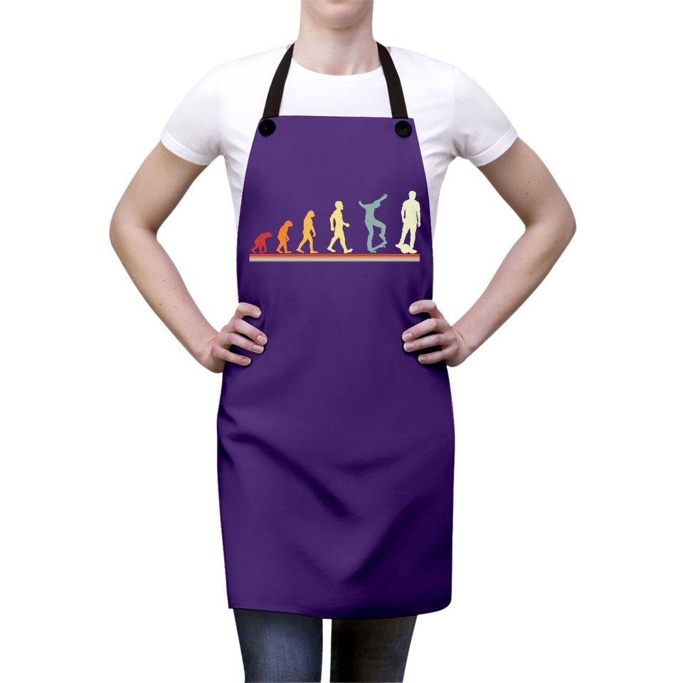 Evolution Of One Wheel Electric Float Skateboard Owner Gifts Apron