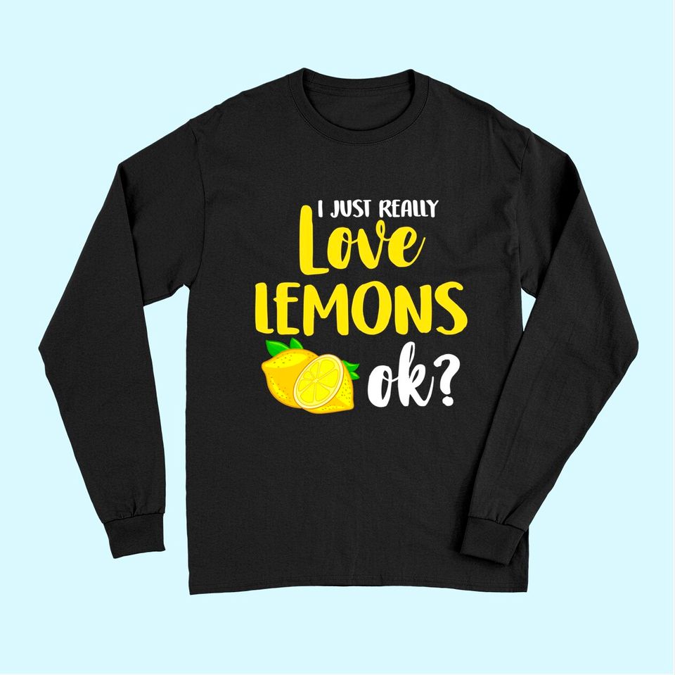 Lemon Lemonade Gift Juice Long Sleeves