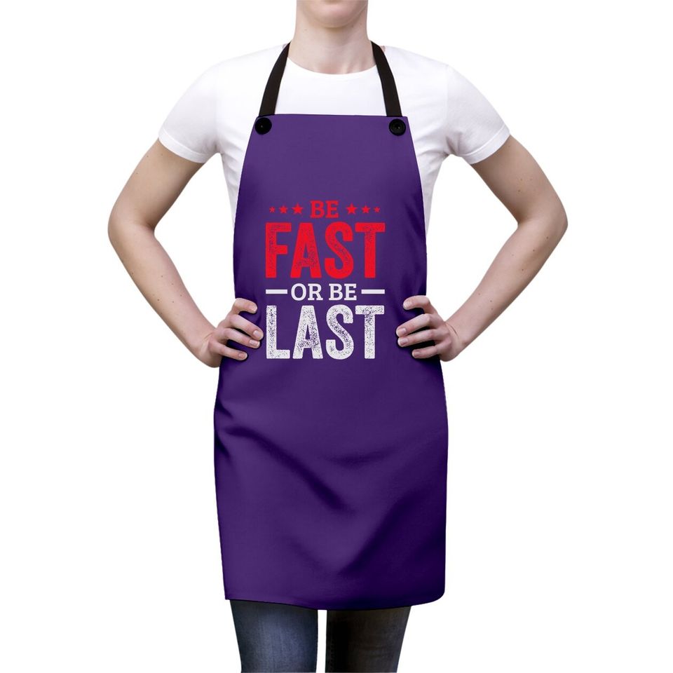 Fast Car Quote Drag Racing Apron
