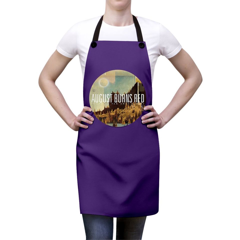 August Burns Red Far Away Places Apron