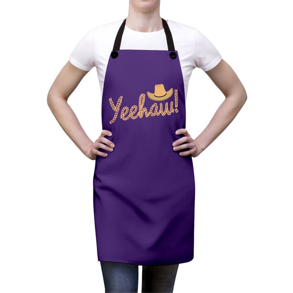 Yeehaw Cowboy Apron