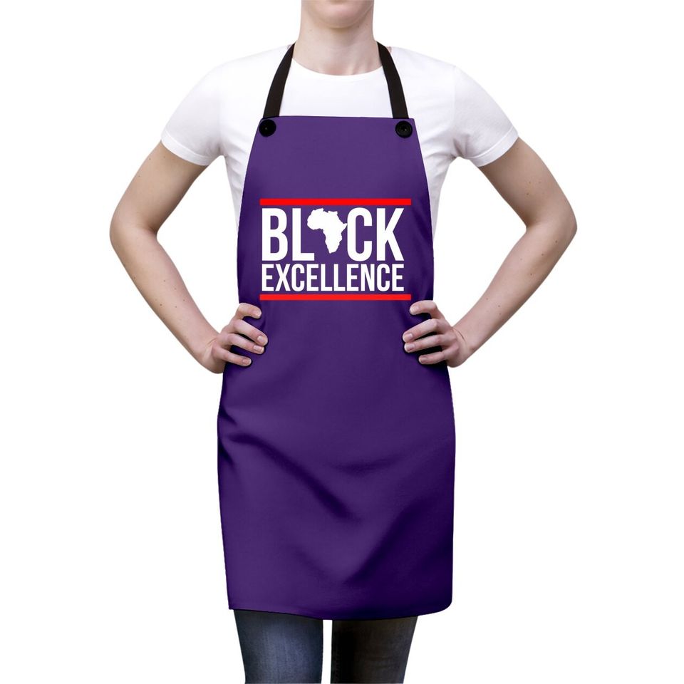 Black Excellence African American Apron