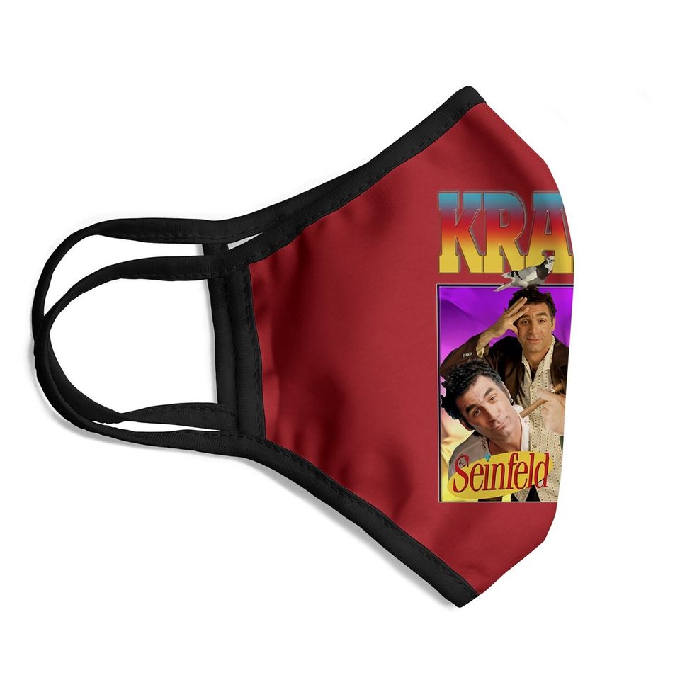 Seinfeld - Kramer Homage Face Mask