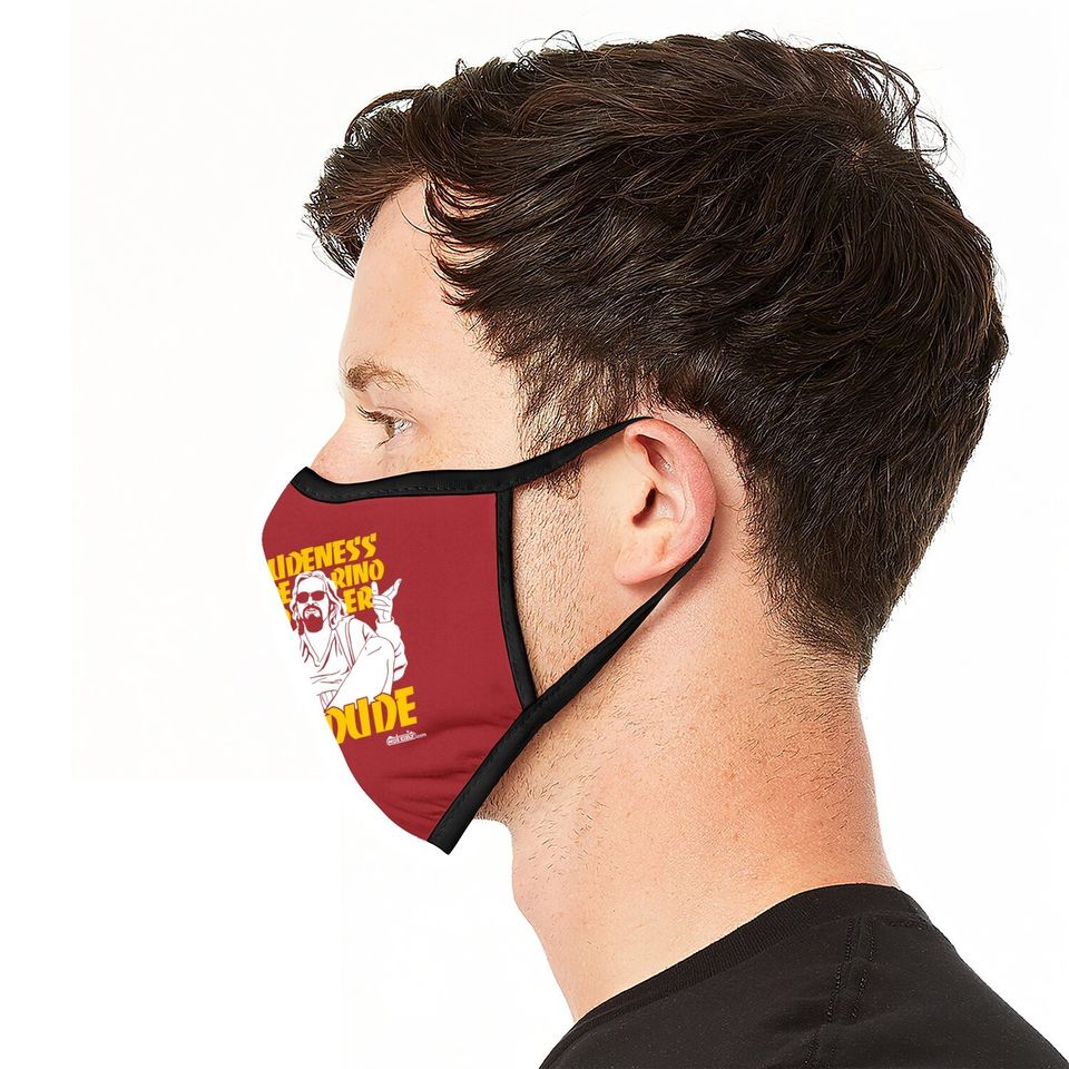 The Big Lebowski The Dude  face Mask