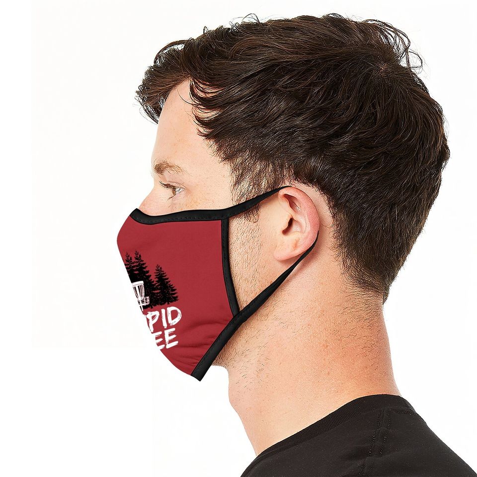 Stupid Tree Disc Golf Face Mask Funny Frisbee Golf Face Mask Face Mask