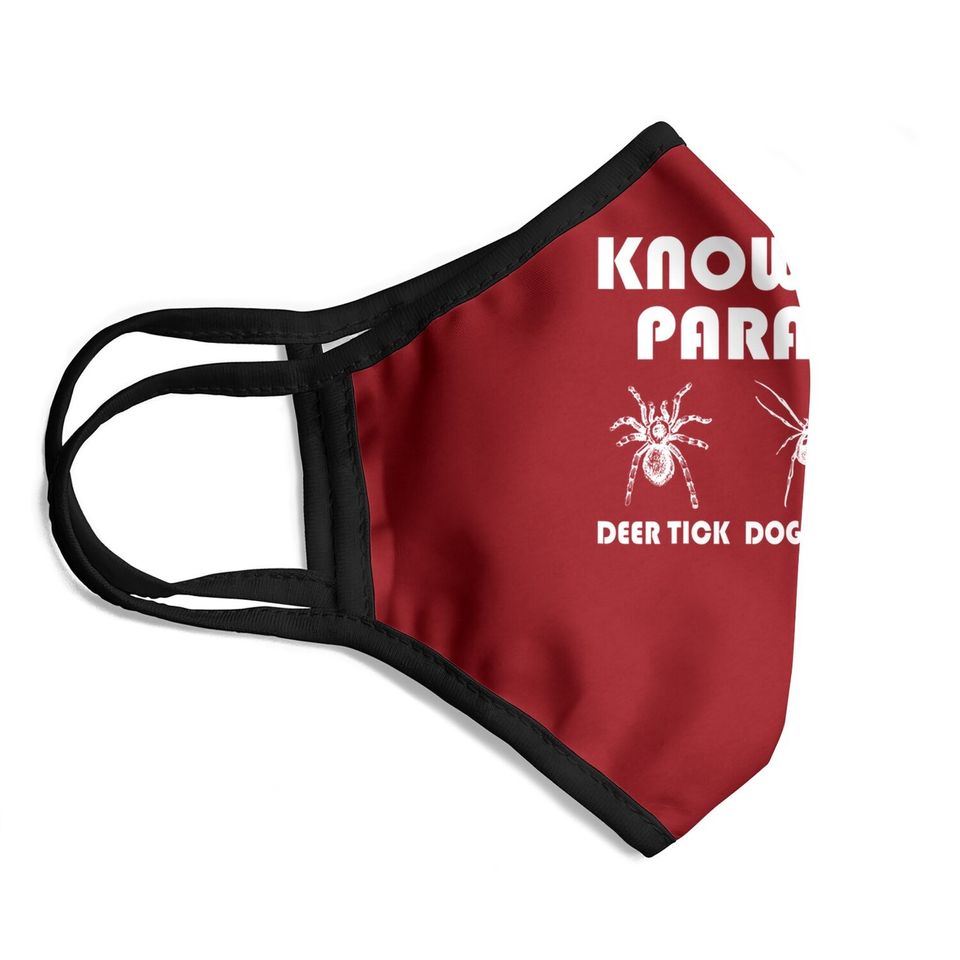 Know Your Parasites - Anti Joe Biden Sucks Funny Political Face Mask