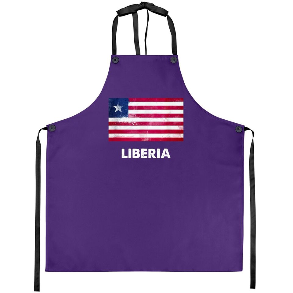 Liberia Flag Apron