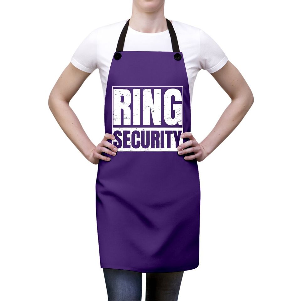 Ring Security Gift For A Ring Bearer Apron