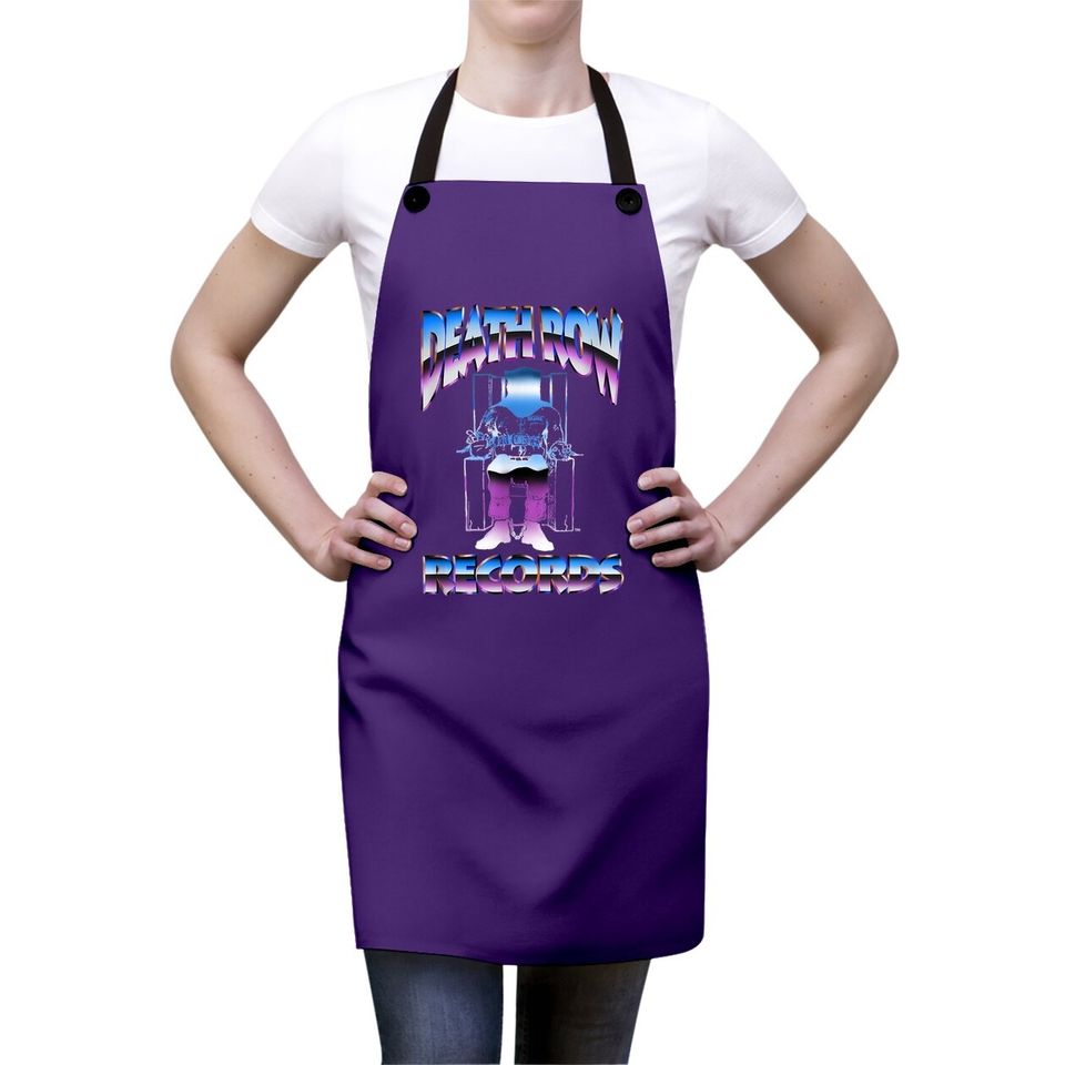 The Row Records Chrome Logo Apron