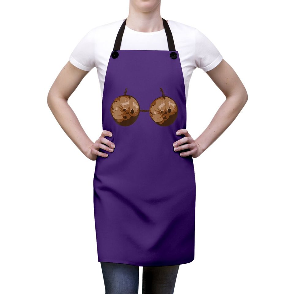 Summer Coconut Bra Halloween Costume Outfit Apron