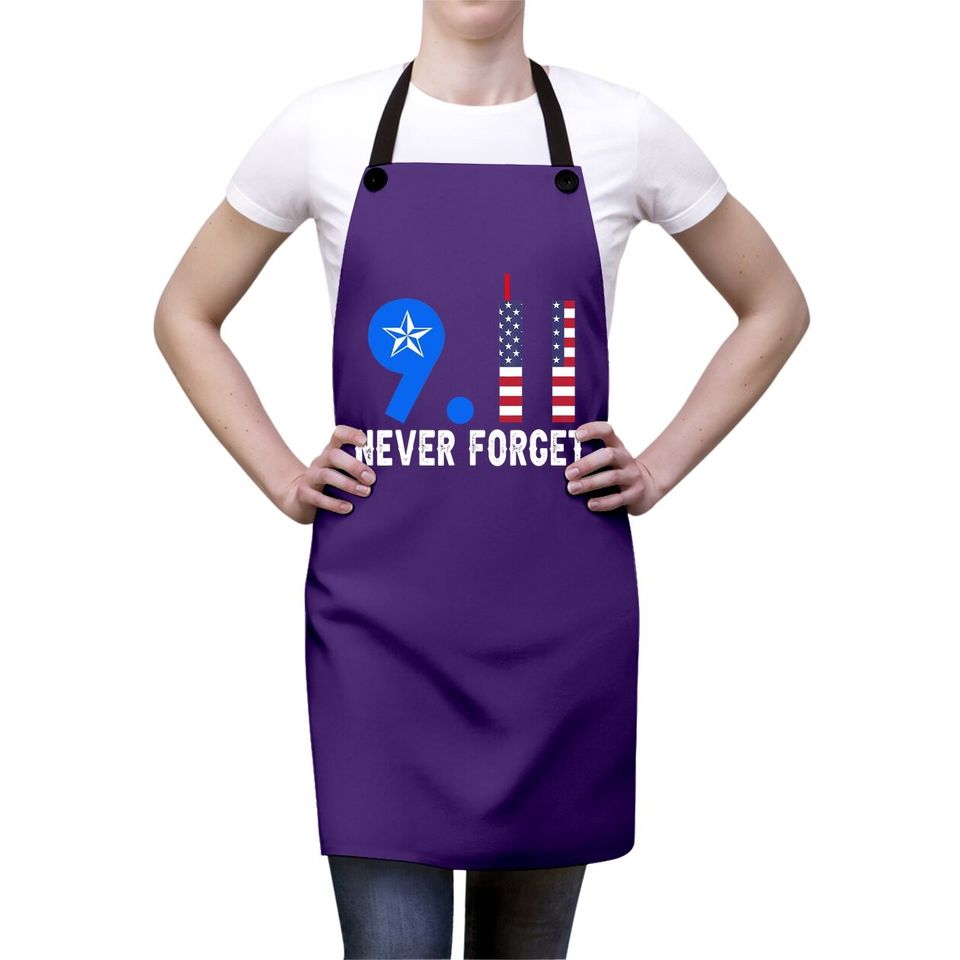 Never Forget 9/11 20th Anniversary Patriot Day 2021 Apron