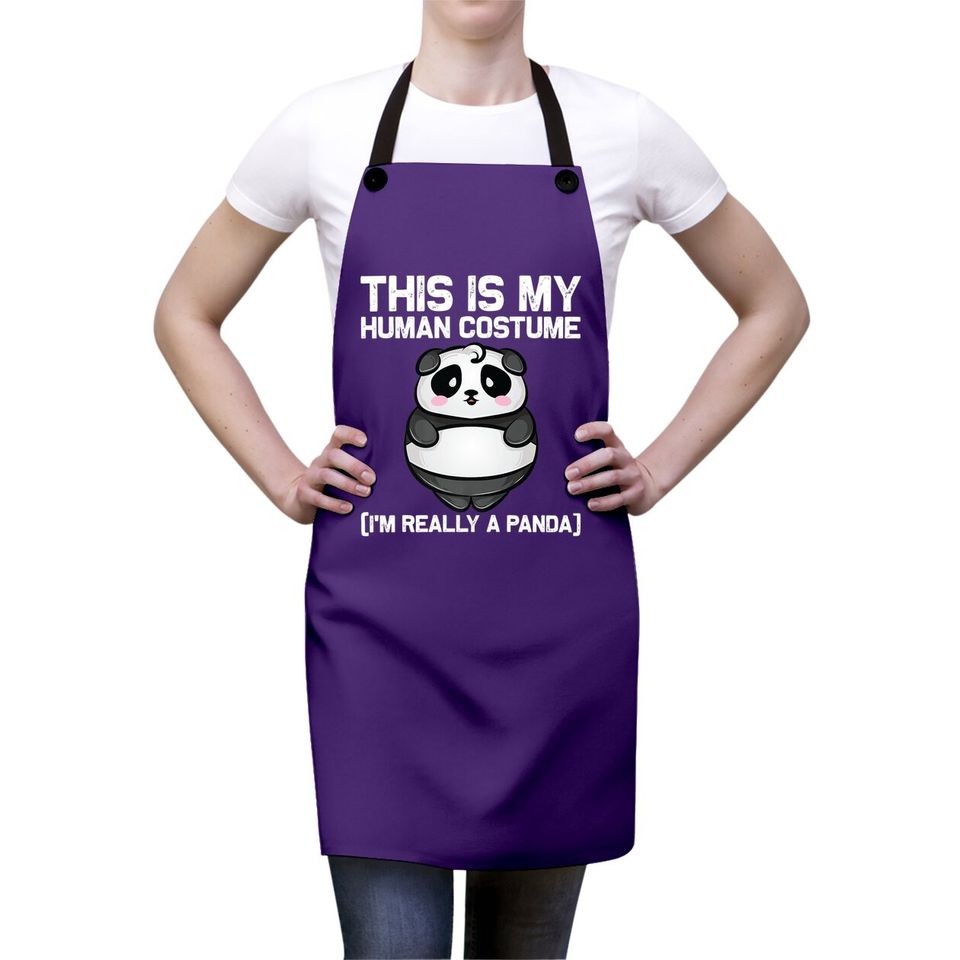 Panda Bear Animal Lovers Premium Apron
