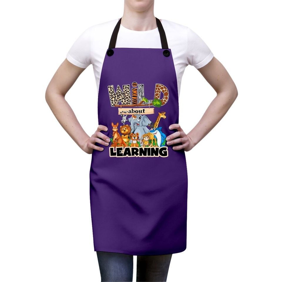 Wild About Learning Apron