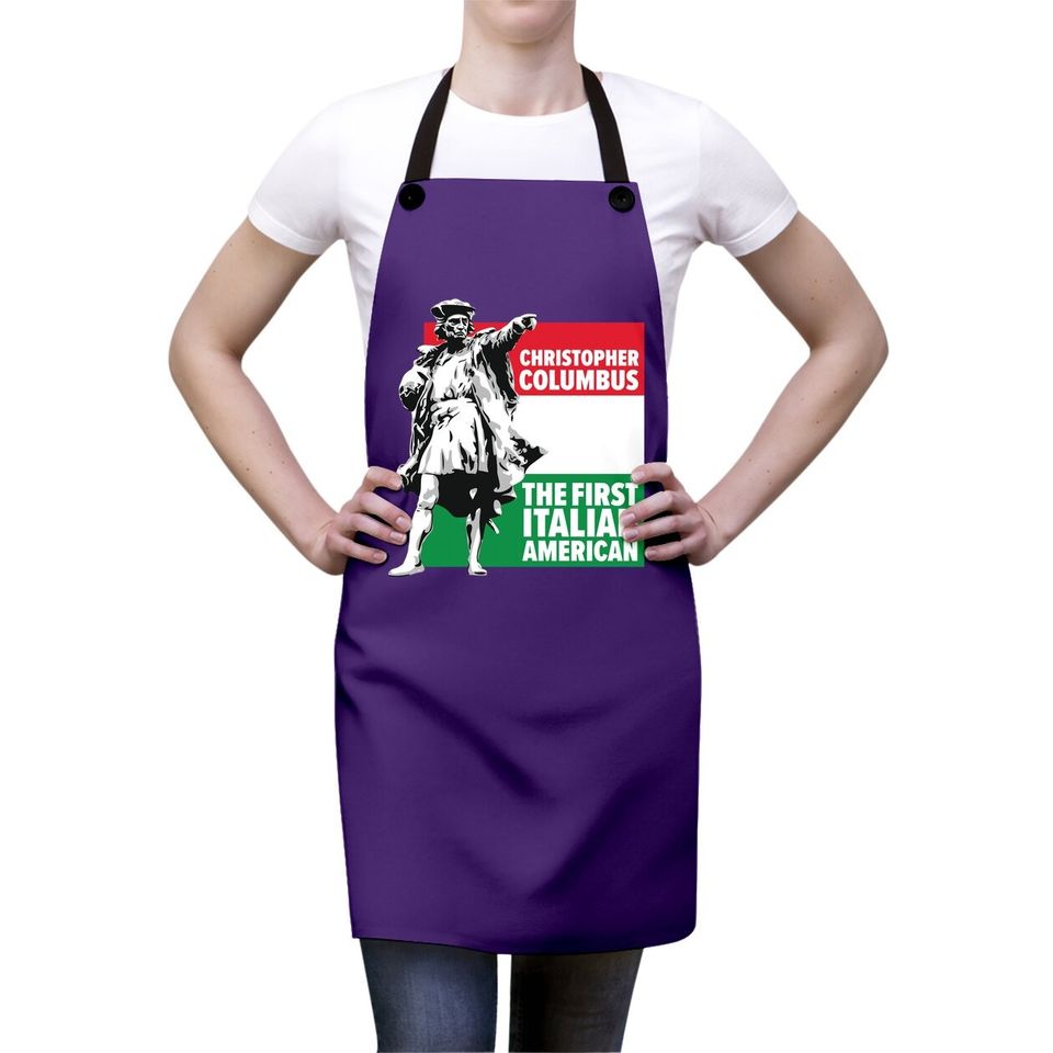 Save Columbus Day Apron