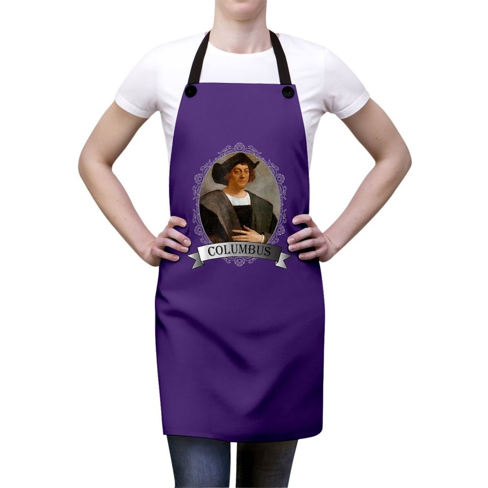 Christopher Columbus - Columbus Day Apron
