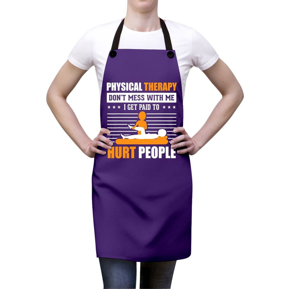 Pt Physical Therapy Gift Therapist Month Apron