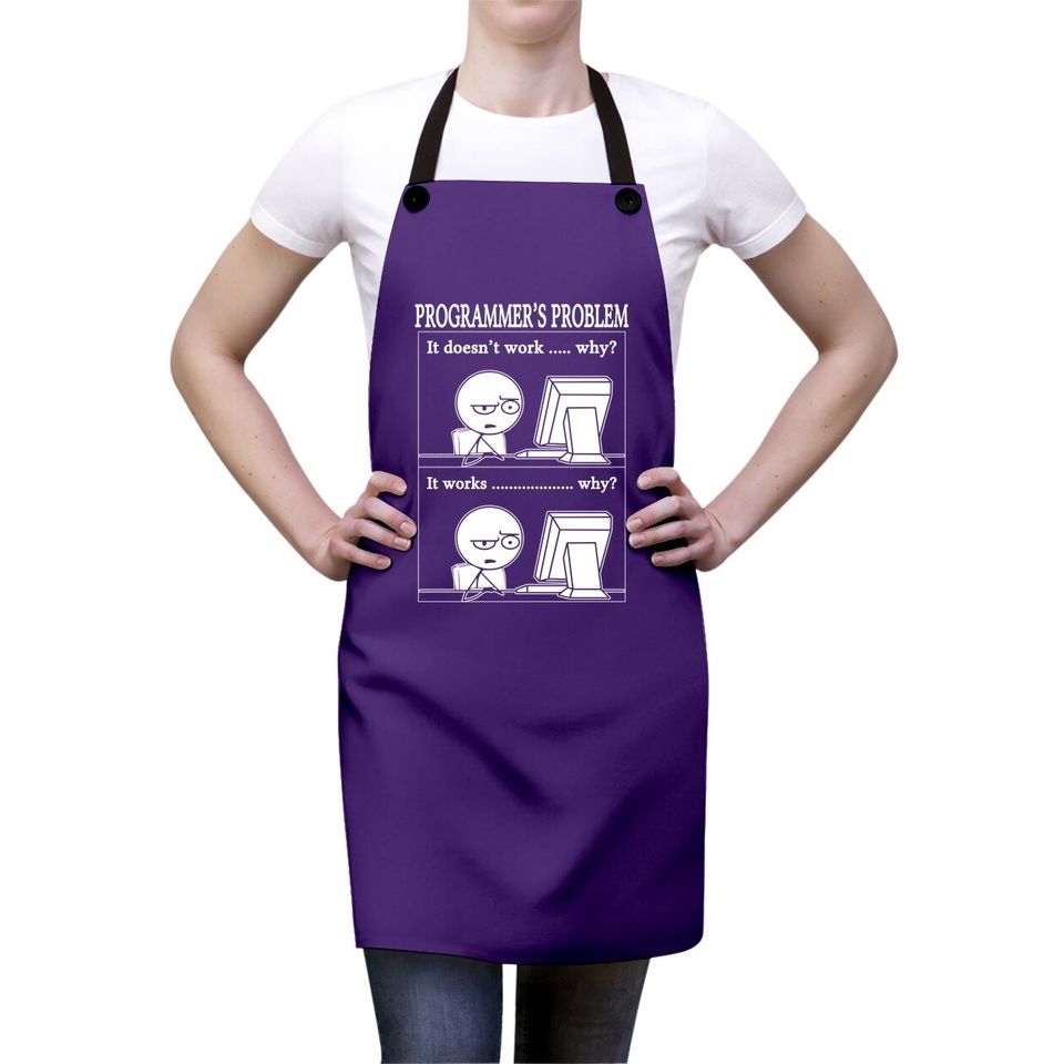 Programmers Problem Fun Developer Apron