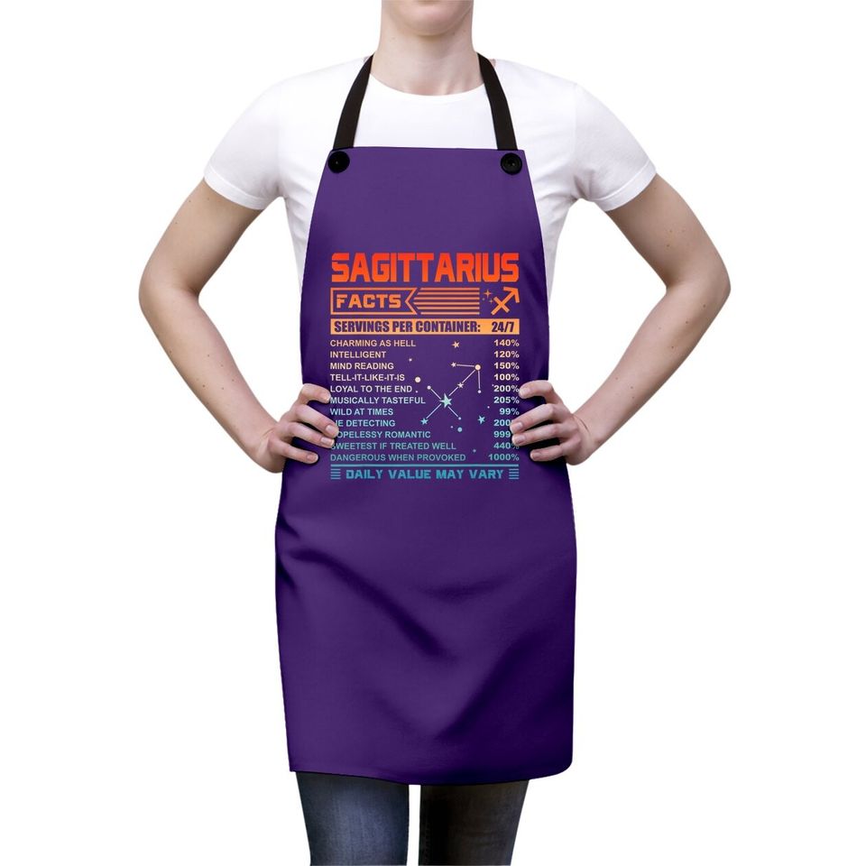 Birthday Sagittarius Facts Apron