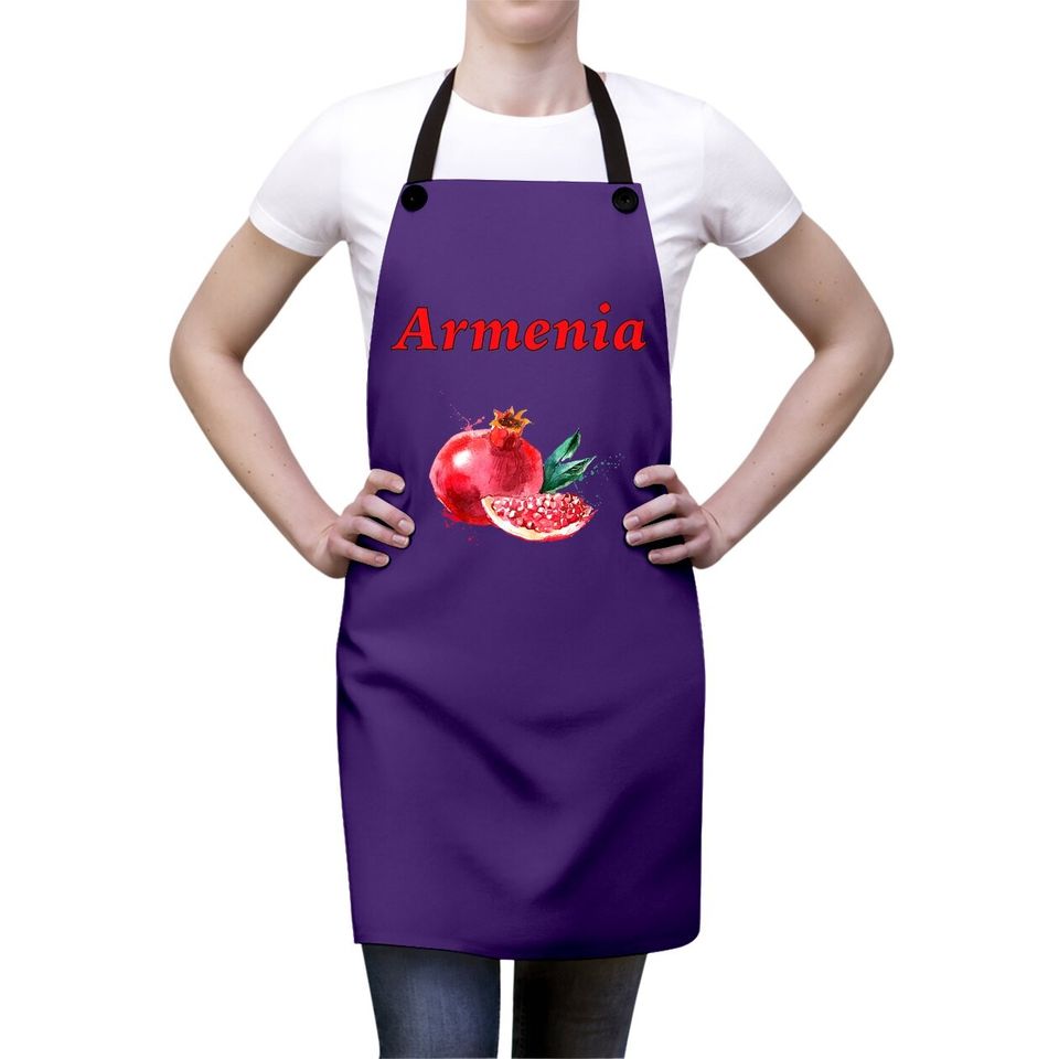 Free Defend Support Armenia National Fruit Pomegranate Apron