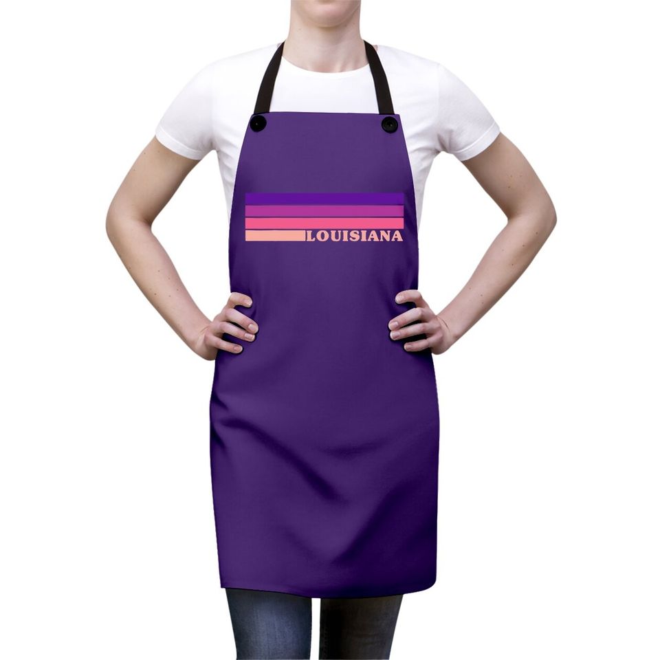 State Of Louisiana Apron