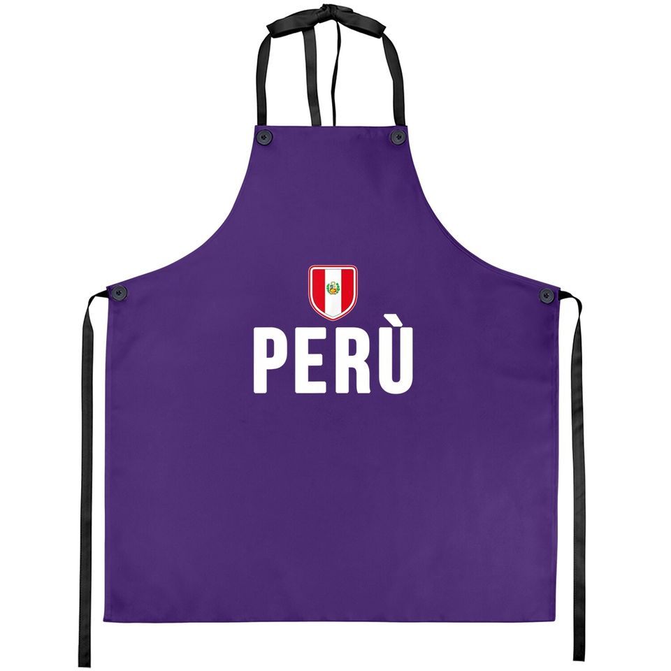 Peru Flag Souvenir Apron