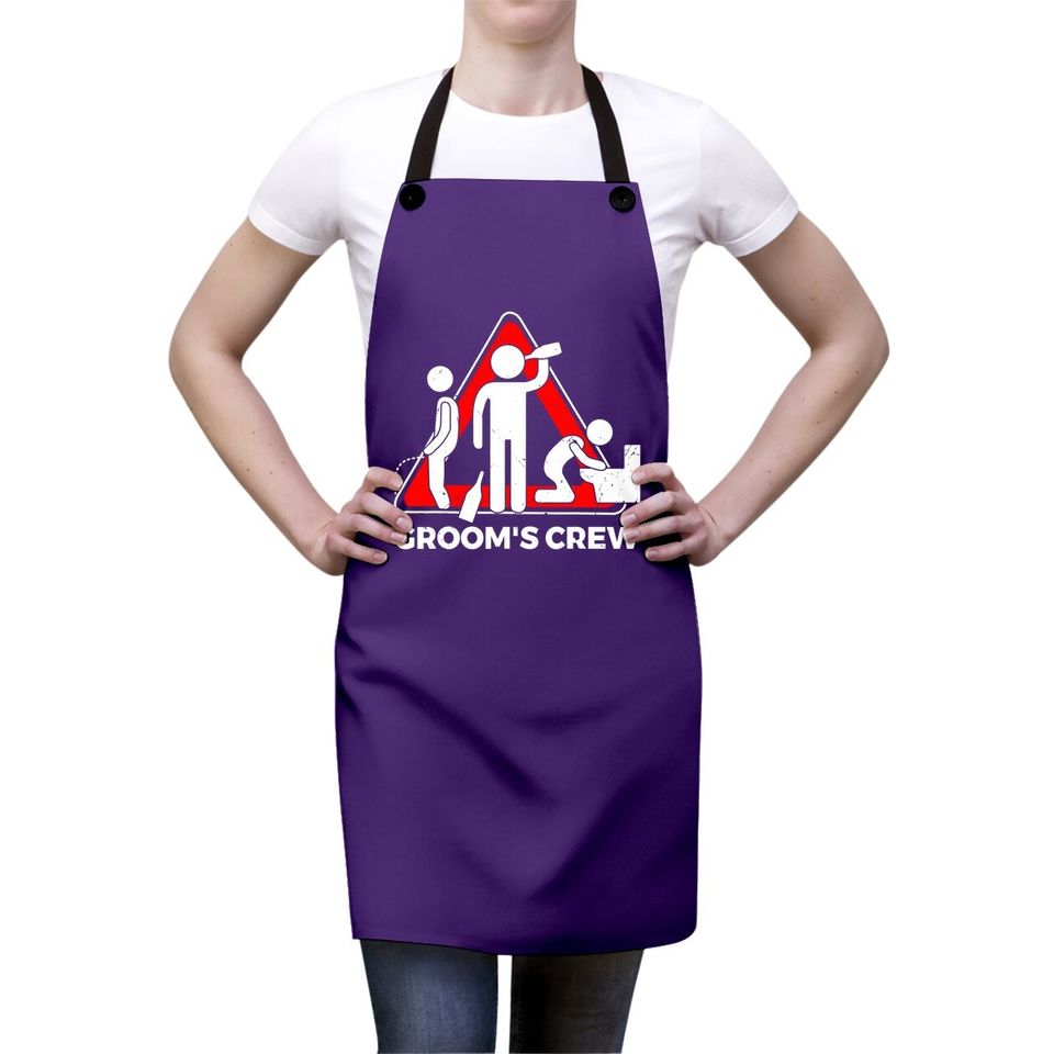Groom's Crew Groomsbachelor Party Apron