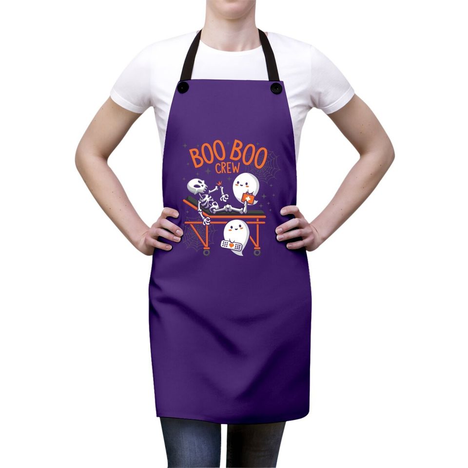 Boo Boo Crew Ghost Doctor Paramedic Apron