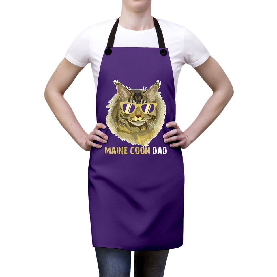 Maine Coon Dad Apron