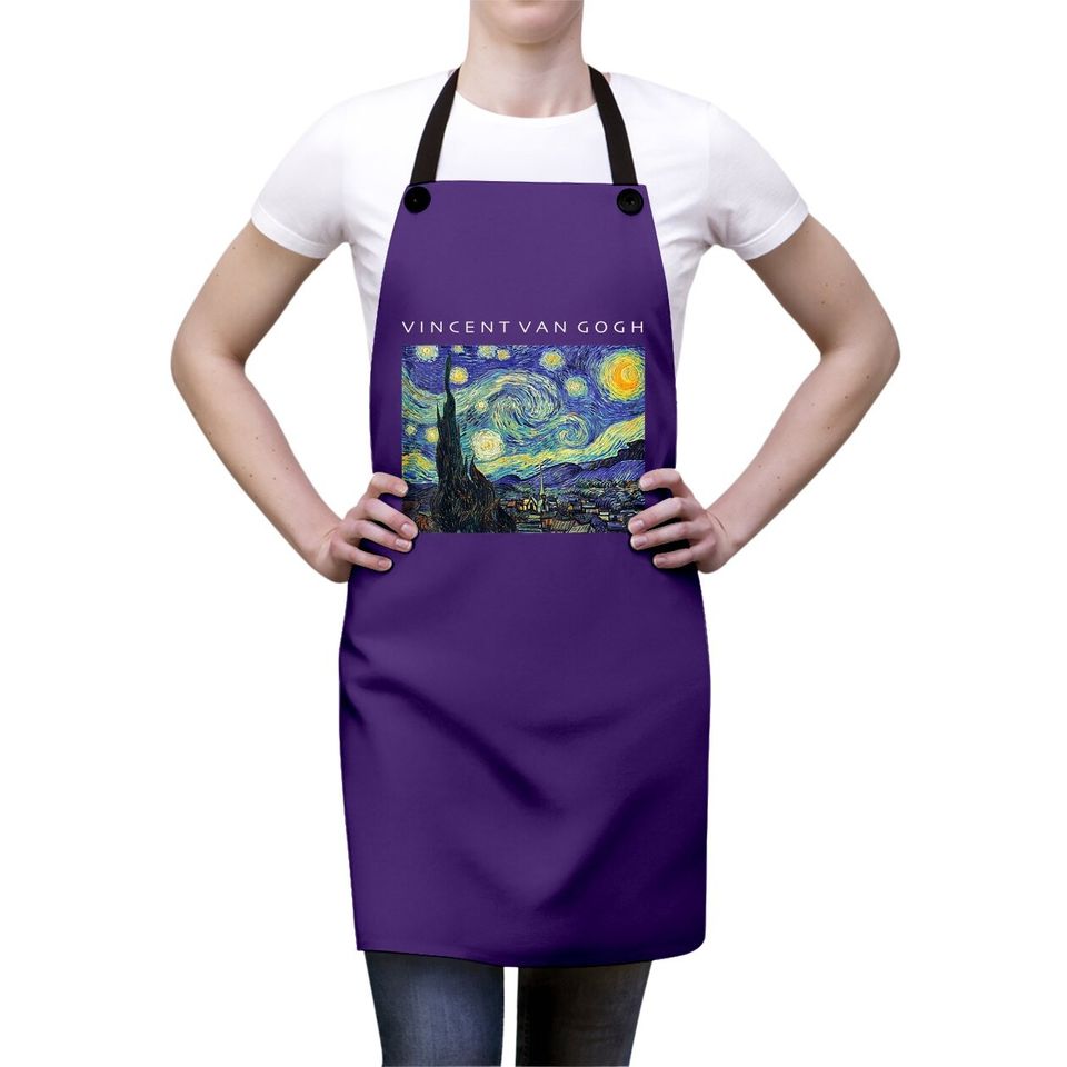Vincent Van Gogh Starry Night Apron