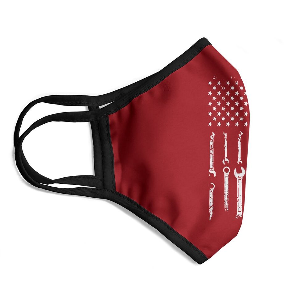 Jeep Dad Americans Flag Face Mask